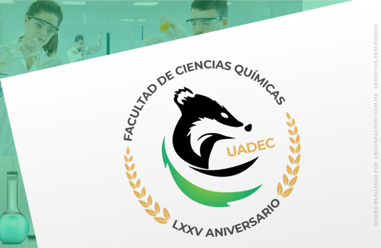 Diseño de Logo para 75 Aniversario de la Facultad de Ciencias Químicas