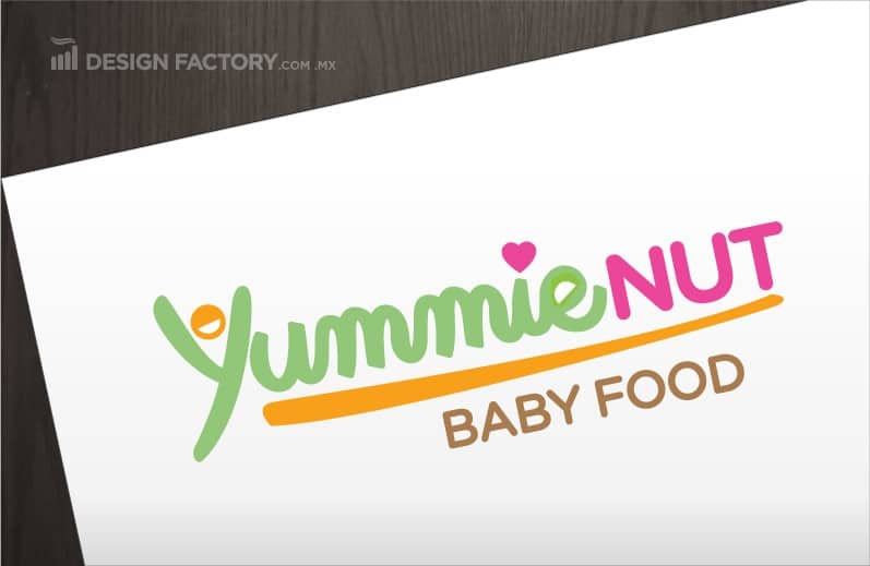Logotipo Yummie Nut Prototipo B