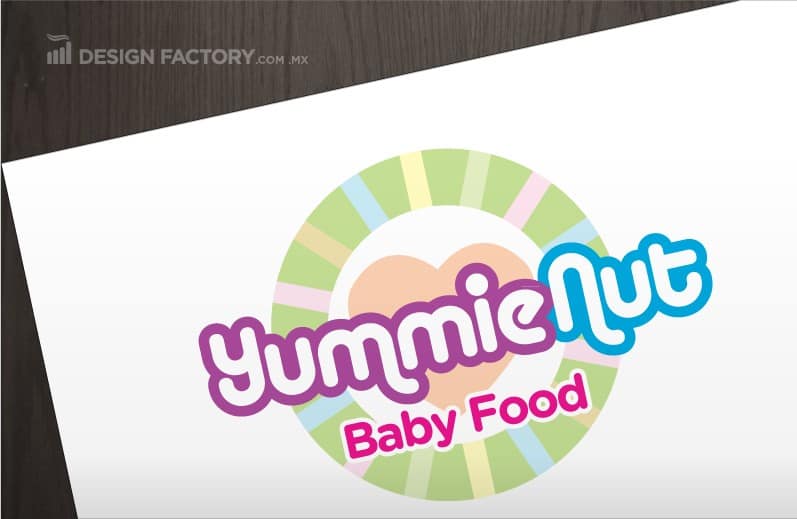 Logotipo Yummie Nut Prototipo C
