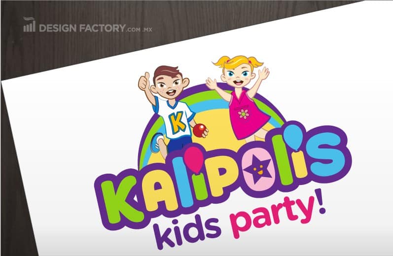 Logotipo Kalipolis con Personajes