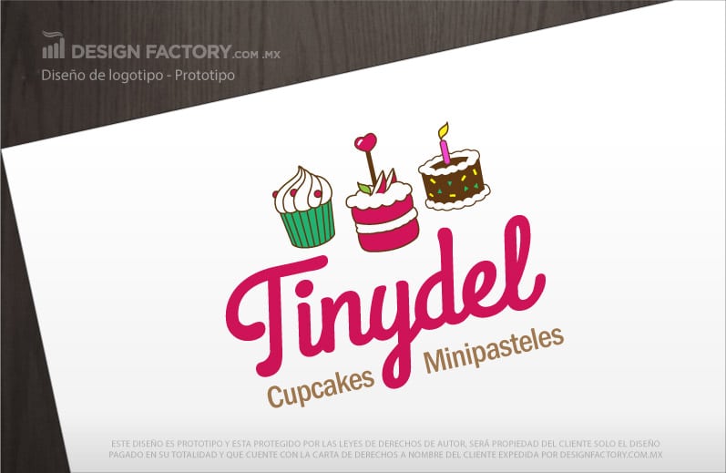 Logotipo para Cupcakes 3