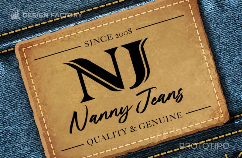 Diseño Logo Jeans 01