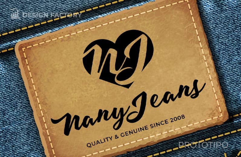 Diseño Logo Jeans 02