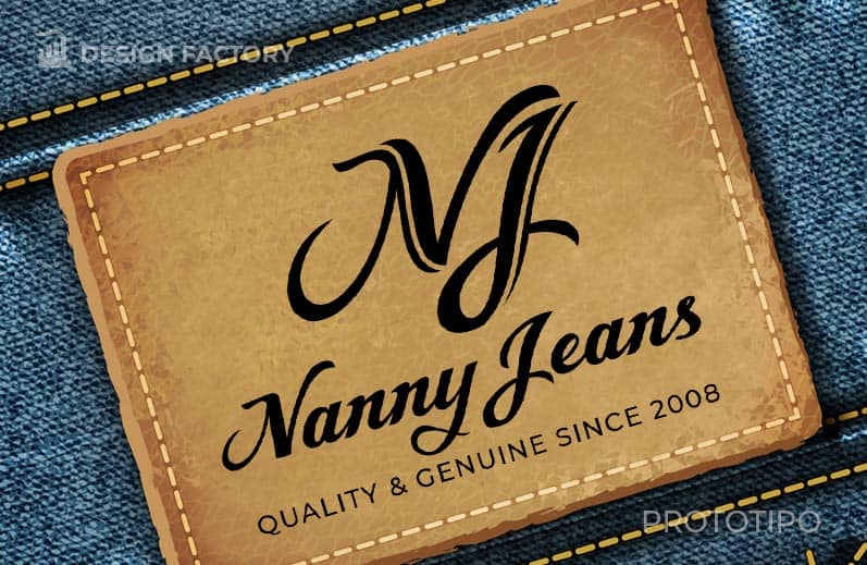 Diseño Logo Jeans 03