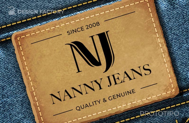 Diseño Logo Jeans 04