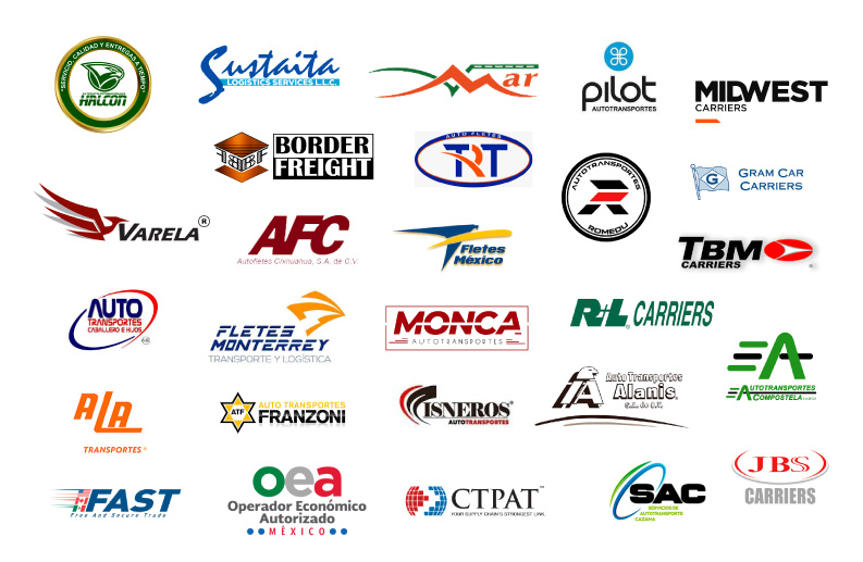 Logos autotransporte carriers