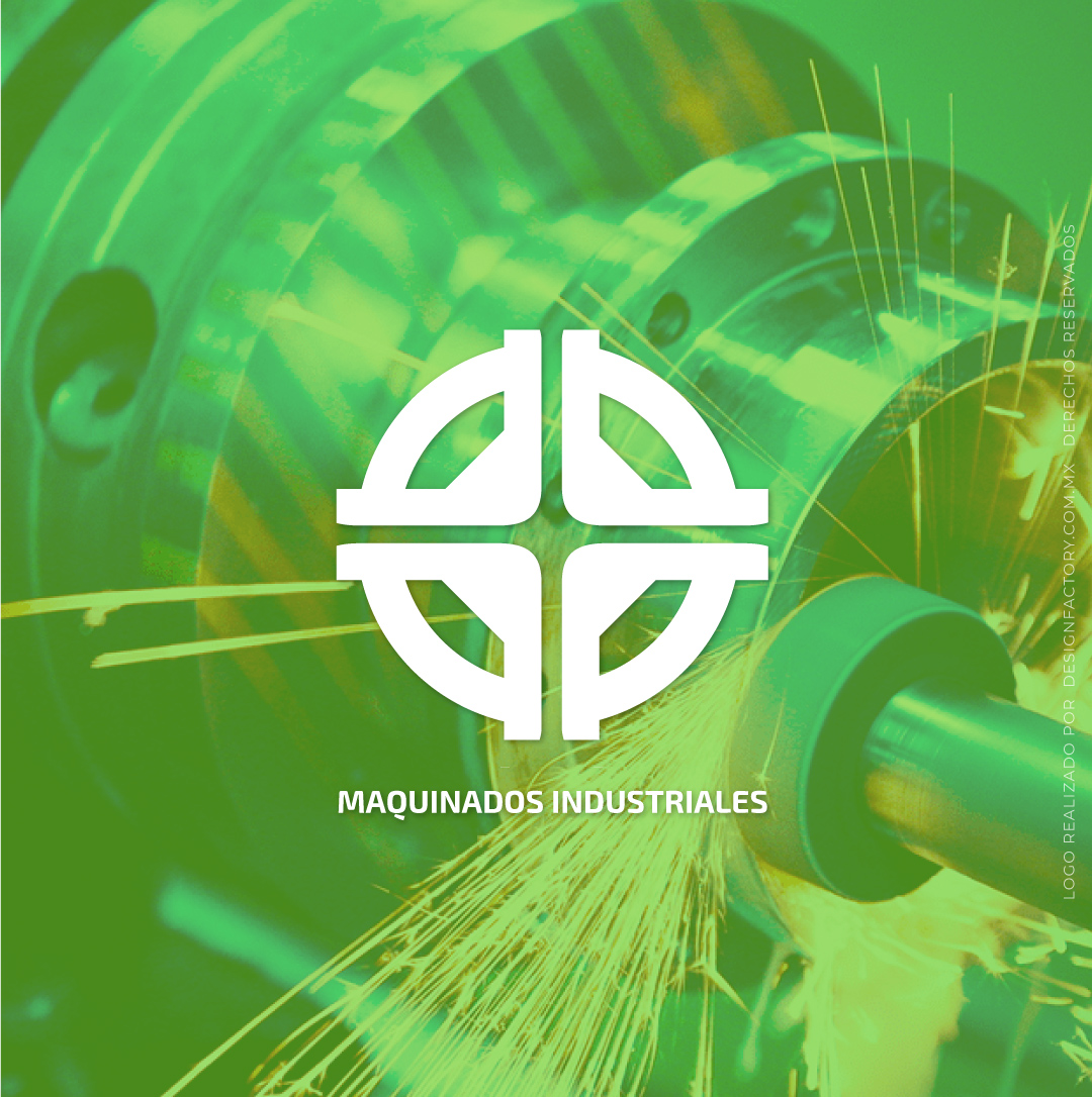 Diseño de Logo para Maquinados Industriales CNC - Design Factory