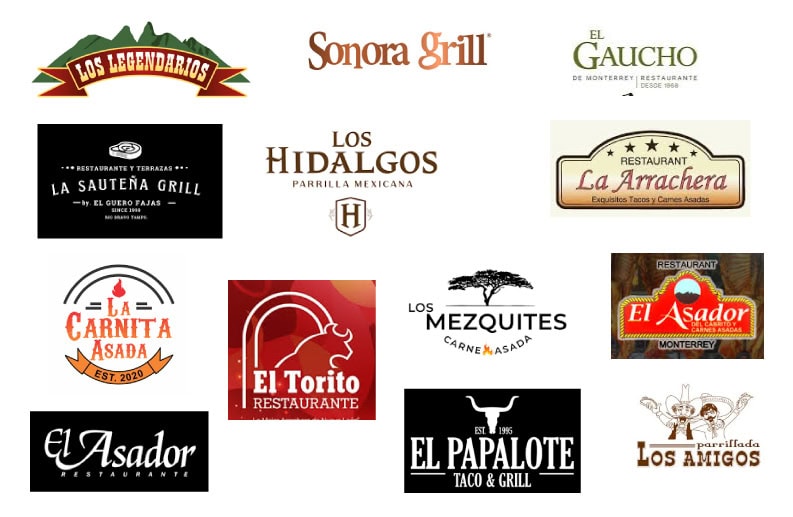 Logos Tacos Carne Asada