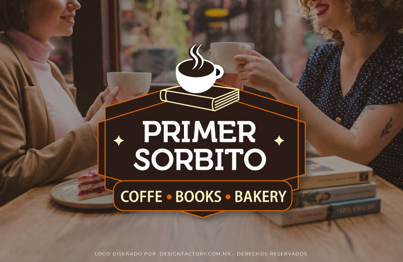 Logo cafe libros pasteles 03