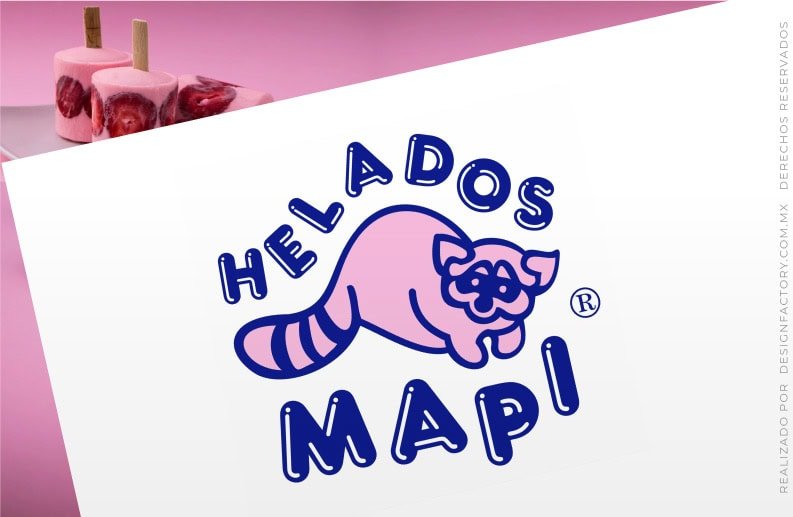 Logo helados mapi
