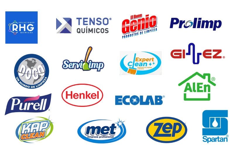 Logos productos limpieza