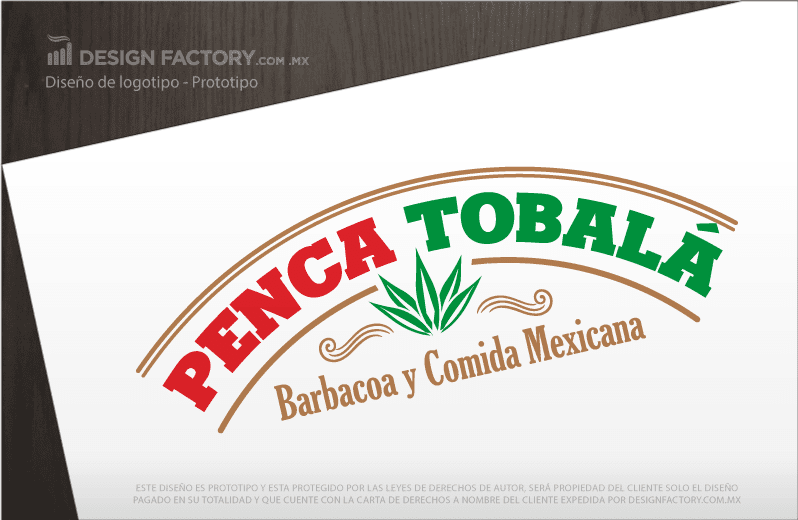 Diseño de Logo para Restaurante de Barbacoa y Comida Mexicana - Design  Factory México