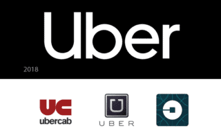 Logo Uber 2018 evolución
