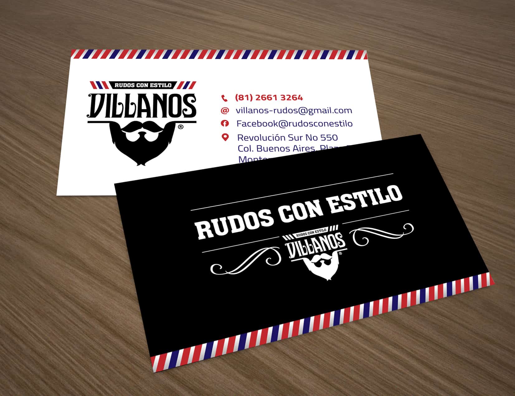 Logo y Tarjeta Villanos