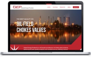 Web design Oil Industry A1
