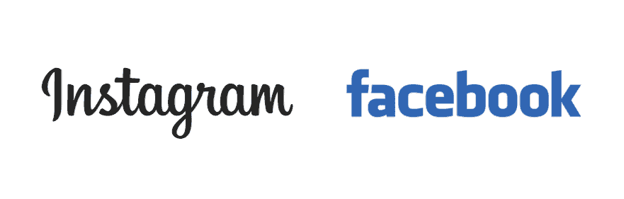 logos instagram y facebook
