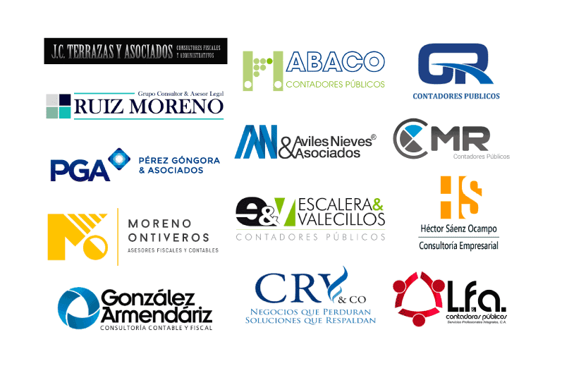 Diseño de Logotipo para Contadores y Asesores Fiscales - Design Factory  México